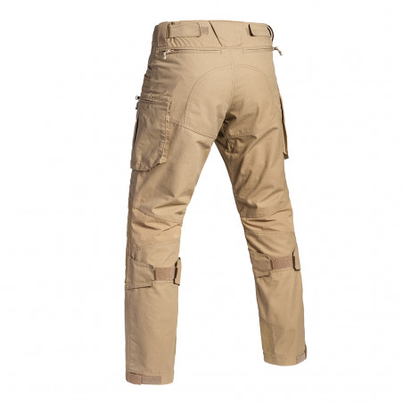 Pantalon V2 FIGHTER tan – entrejambe 89 cm – Ripstop 5.0, renforts & poches utilitaires