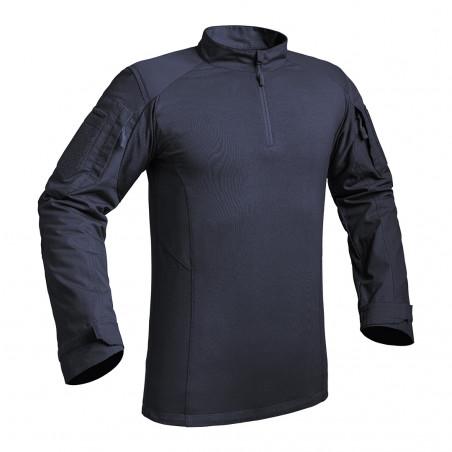 Chemise UBAS V2 FIGHTER bleu marine – Ripstop 5.0 & coton, chemise tactique robuste