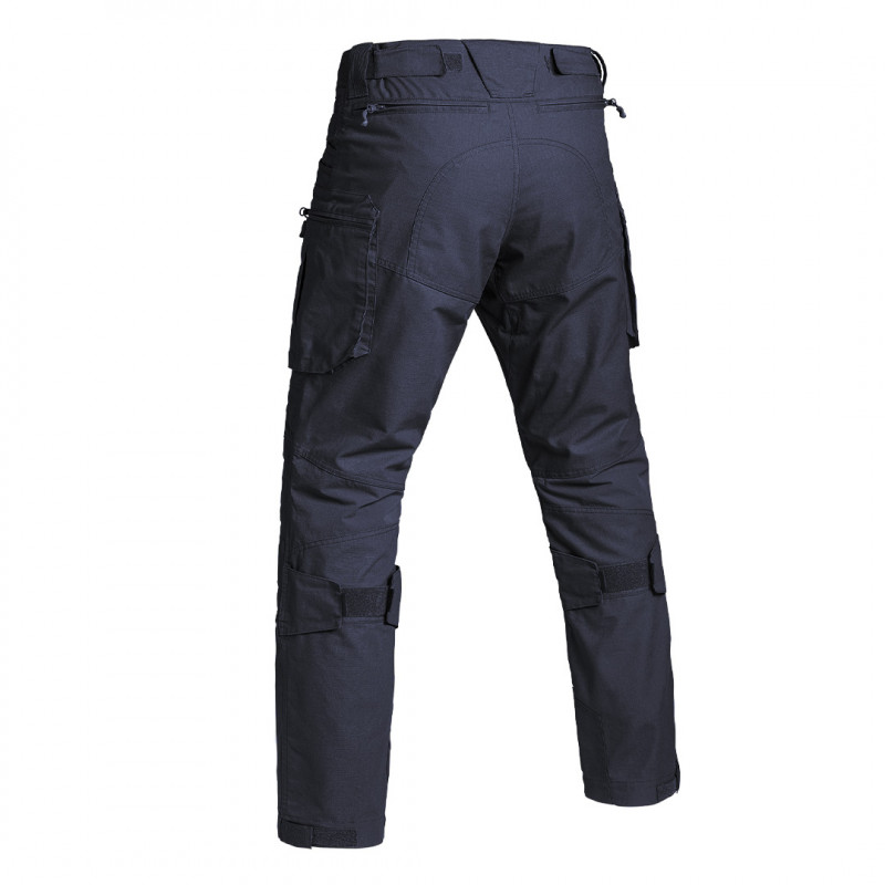 Pantalon V2 FIGHTER bleu marine – Ripstop 5.0, entrejambe 89 cm, poches utilitaires