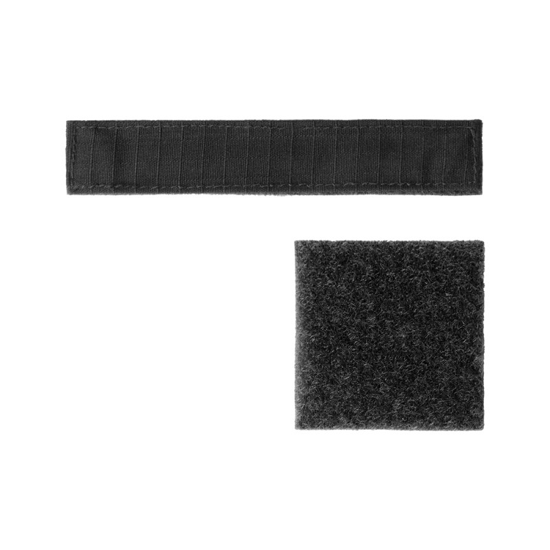 Lot velcro patronymique grade FIGHTER noir militaire identification tactique