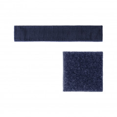 Lot velcro patronymique grade FIGHTER bleu marine militaire identification