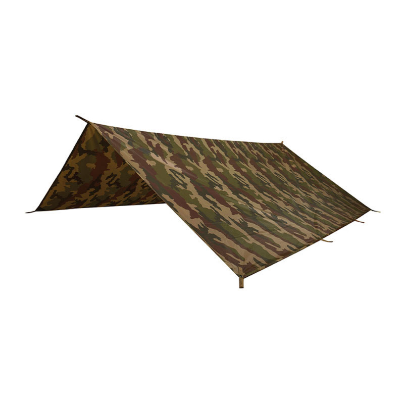 Bâche terrain EXPÉDITION 2 × 3 m camo FR/CE – imperméable & résistante