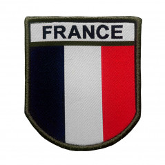 Écusson France brodé haute visibilité — A10 Equipment