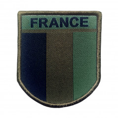 Écusson France brodé basse visibilité