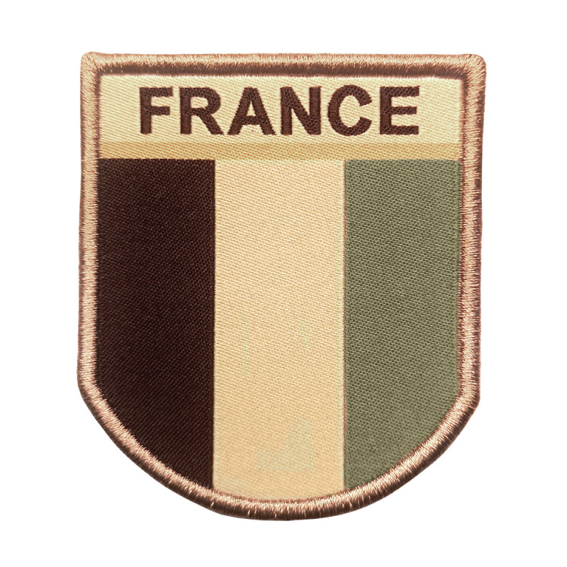 Écusson France brodé désert