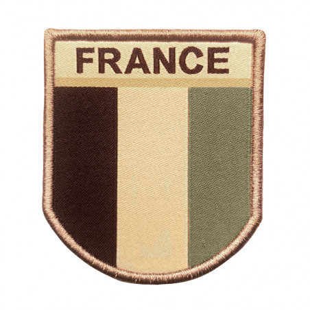 Écusson France brodé désert