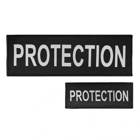 Lot dossard + bande poitrine SÉCU-ONE PROTECTION noir