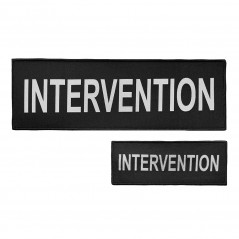 Lot dossard + bande poitrine SÉCU-ONE INTERVENTION noir