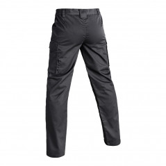 Pantalon SÉCU-ONE noir bas non élastique – pantalon pro avec poches cargo