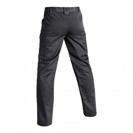 Pantalon SÉCU-ONE noir bas non élastique – pantalon pro avec poches cargo