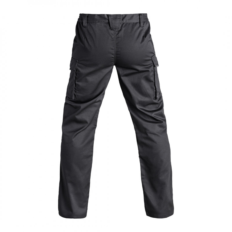 Pantalon SÉCU-ONE noir bas non élastique – pantalon pro avec poches cargo