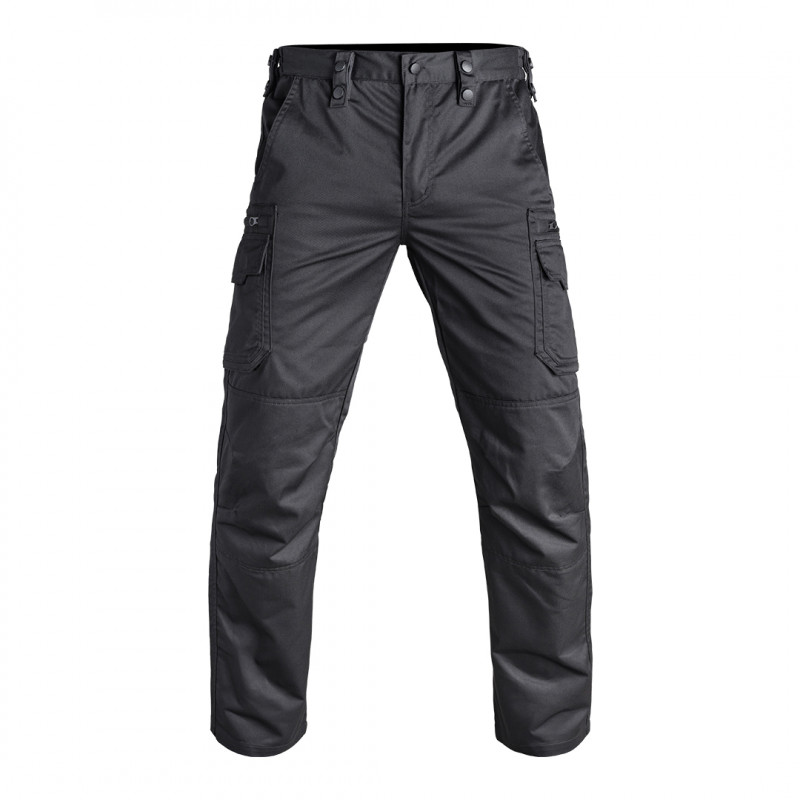 Pantalon V2 SÉCU-ONE noir bas non élastique – pantalon pro multi-poches
