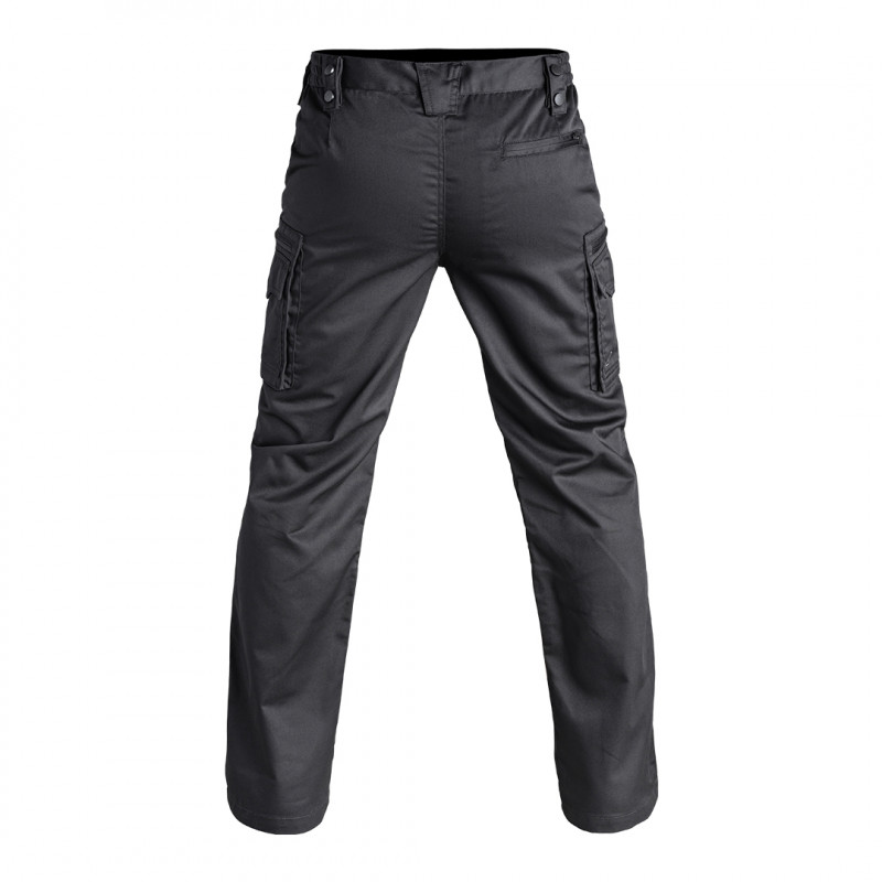 Pantalon V2 SÉCU-ONE noir bas non élastique – pantalon pro multi-poches