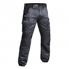 Pantalon V2 SÉCU-ONE bas élastiqué antistatique noir – robuste & fonctionnel