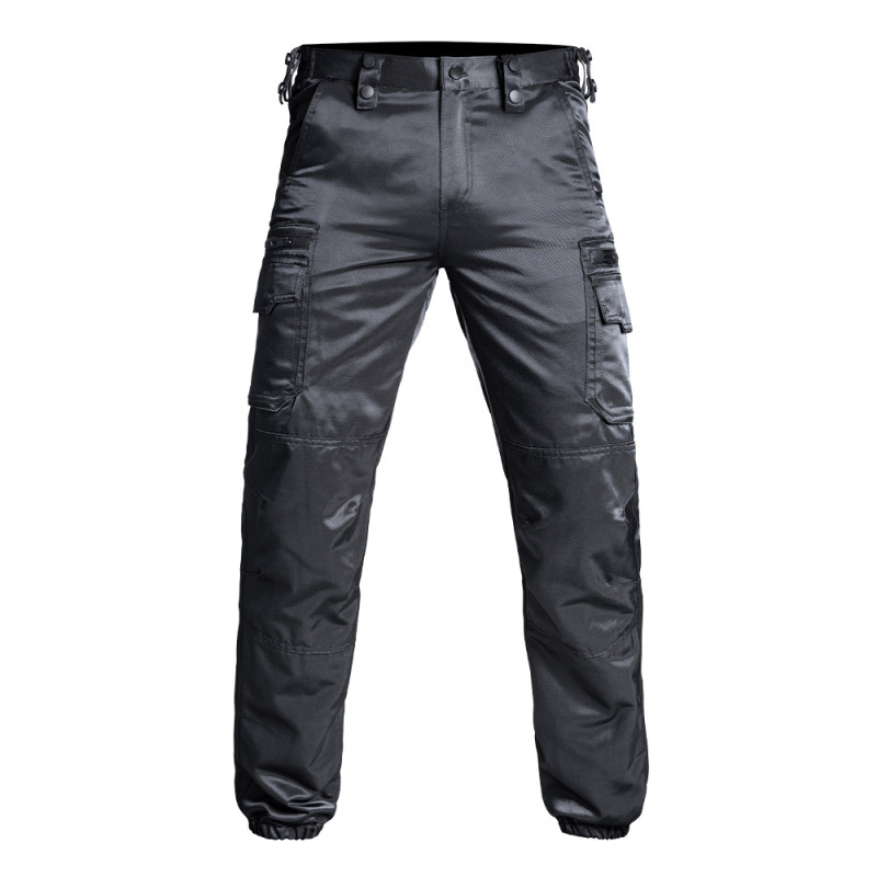 Pantalon V2 SÉCU-ONE bas élastiqué antistatique noir – robuste & fonctionnel
