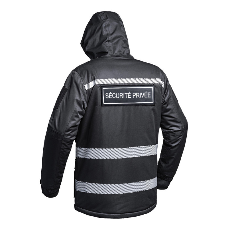 Parka Hardshell SÉCU-ONE WF 150 HV-TAPE Sécurité Privée – Imperméable & Thermique Professionnelle