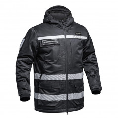 Parka Hardshell SÉCU-ONE WF 150 HV-TAPE Sécurité Privée – Imperméable & Thermique Professionnelle