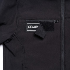 Parka Hardshell SÉCU-ONE WF 150 HV-TAPE Sécurité Privée noir