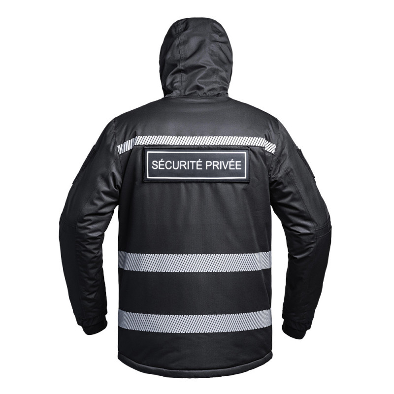 Parka Hardshell SÉCU-ONE WF 150 HV-TAPE Sécurité Privée – Imperméable & Thermique Professionnelle