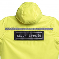 Parka Hardshell WF 150 HV-TAPE Sécurité Privée – Jaune fluorescent haute visibilité