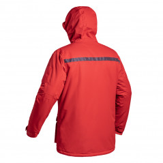 Parka Hardshell WF 150 – Rouge – Imperméable & Isolation –10 °C