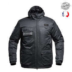 Blouson Hardshell SÉCU-ONE WF 150 flap Sécurité Privée – imperméable et isolant