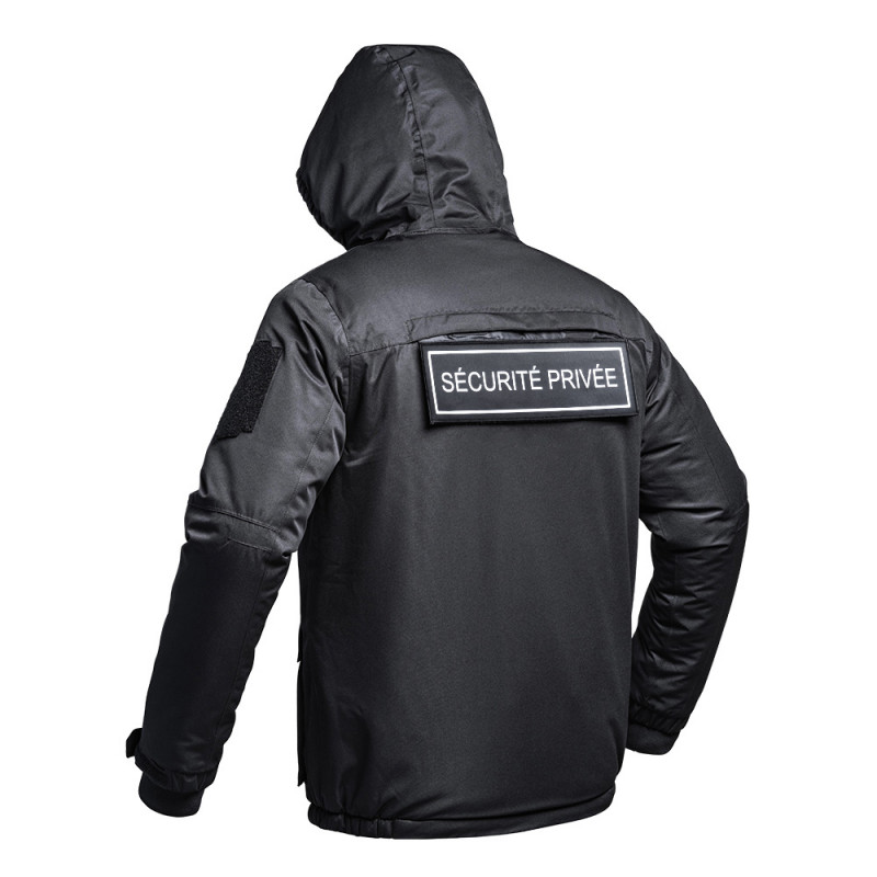 Blouson Hardshell SÉCU-ONE WF 150 flap Sécurité Privée – imperméable et isolant