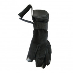 Porte-gants SÉCU-ONE noir – maintien sécurisé gants – nylon robuste