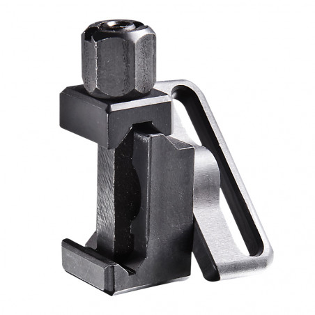 Point d’ancrage pivotant – fixation sur rail Picatinny