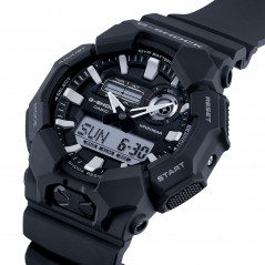 Montre Casio G-Shock GA-010 noir gris béton – analogique digital 200 m