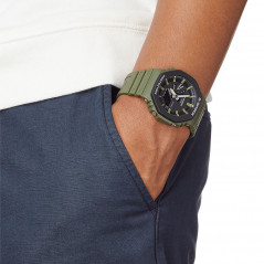 Montre Casio G-SHOCK GA-2110SU Vert Olive – carbone/résine, étanche 200 m