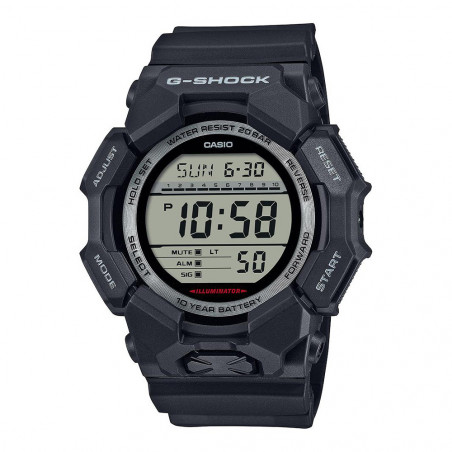 Montre CASIO G-Shock GD-010 noir – digitale résistante & étanche 20 bar