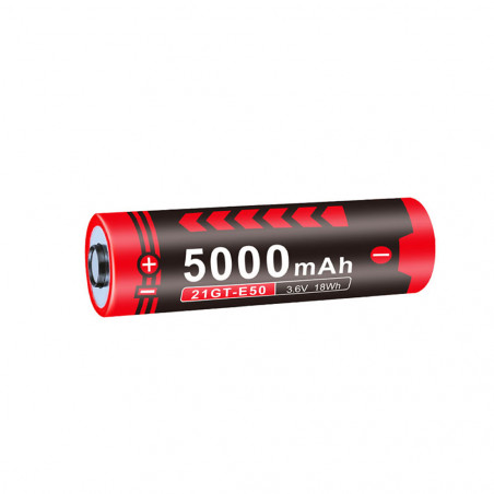 Batterie rechargeable 21700 3.6 V 5000 mAh