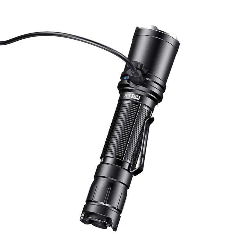 Lampe tactique rechargeable XT11R 1300 lumens – éclairage puissant rechargeable