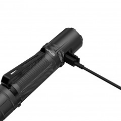 Lampe tactique rechargeable XT2CR PRO 2100 lumens noir – éclairage haute performance