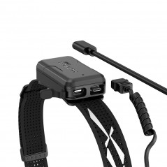 Lampe frontale rechargeable HM5 – 800 lumens, modes SOS & balise