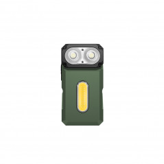Lampe rechargeable à triple source de lumière E8 - 1000 lumens - vert olive