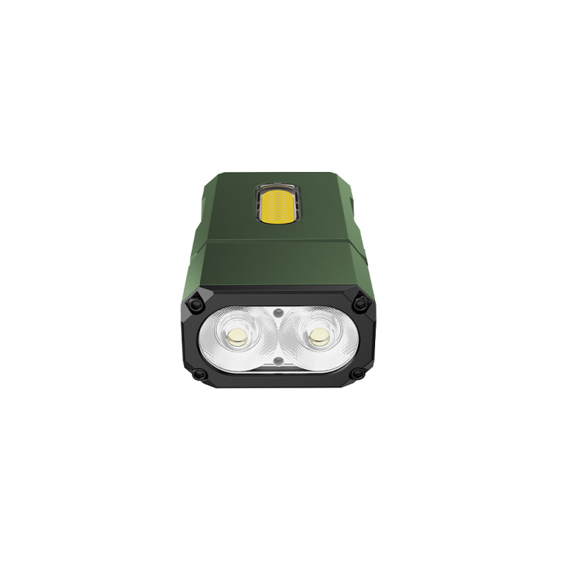 Lampe E8 rechargeable 1000 lumens vert olive tactique compacte professionnelle