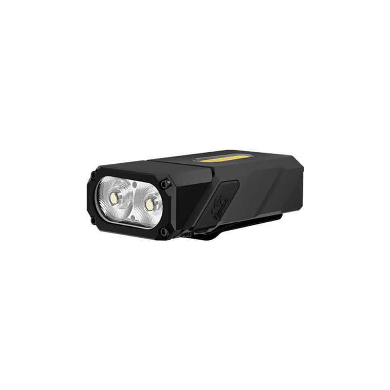 Lampe rechargeable E8 – 1000 lumens, triple source de lumière, étanchéité IPX6 Lampe rechargeable E8 – 1000 lumens, triple source de lumière, étanchéité IPX6