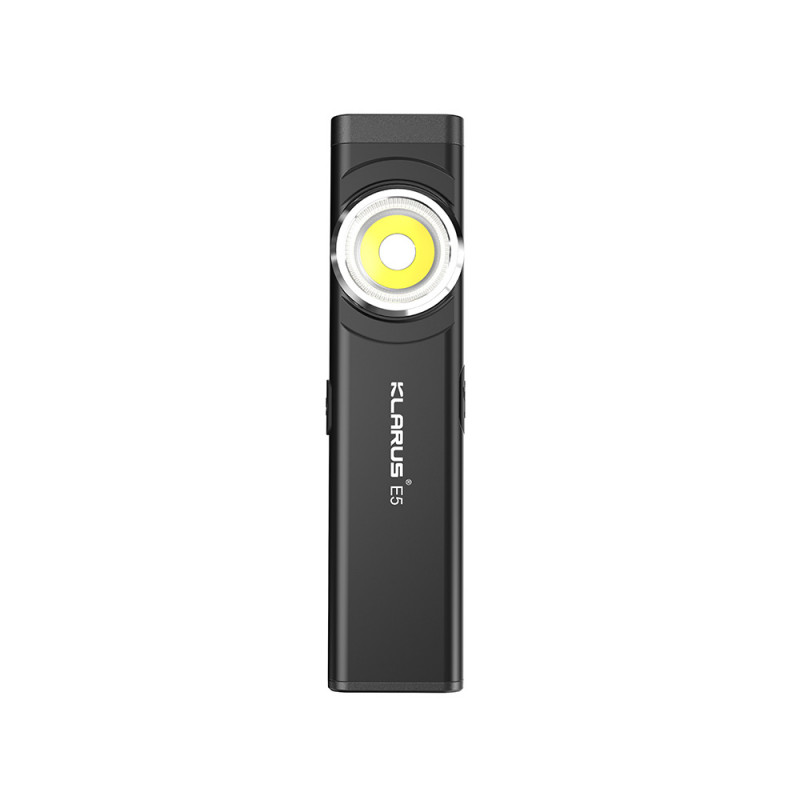 Lampe Klarus E5 double source 600 lumens – rechargeable USB-C