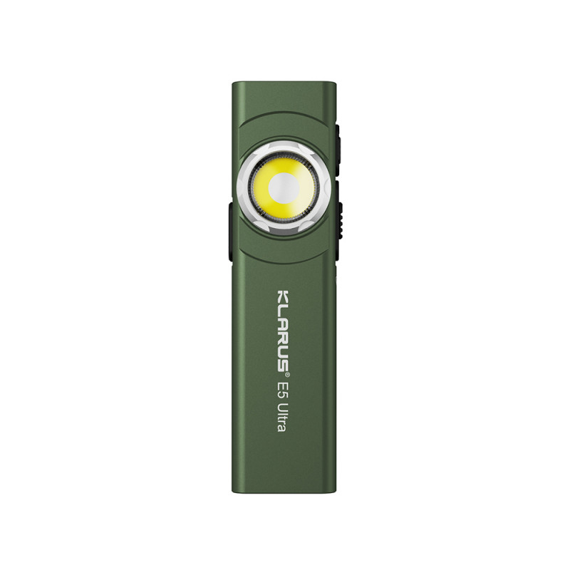 Lampe E5 Ultra 800 lumens rechargeable double source compacte tactique
