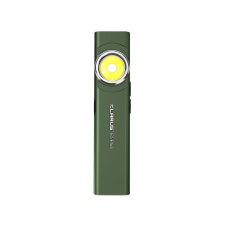 Lampe rechargeable à double source de lumière E5 PLUS - 650 lumens - vert olive