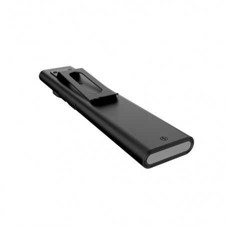Lampe E5 Plus 650 lumens noire rechargeable double source compacte