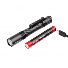 Lampe tactique rechargeable P2 – 1000 lumens, étanchéité IPX-8, USB-C