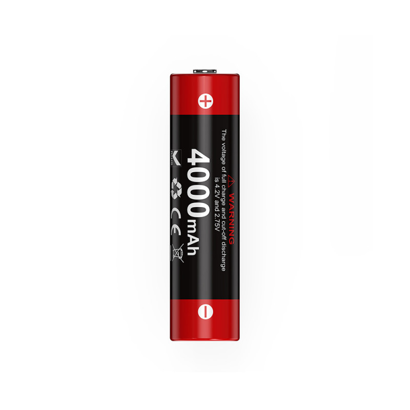 Batterie rechargeable 18650 3.6 V 4000 mAh – autonomie étendue Batterie rechargeable 18650 3.6 V 4000 mAh – autonomie étendue