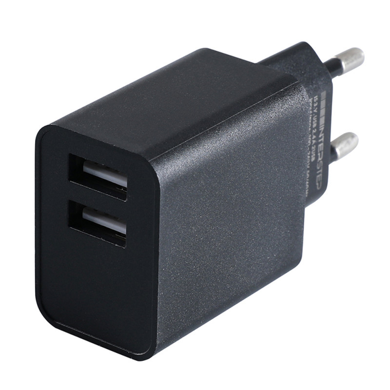 Adaptateur secteur prise double pour cordon de chargement USB Adaptateur secteur prise double pour cordon de chargement USB
