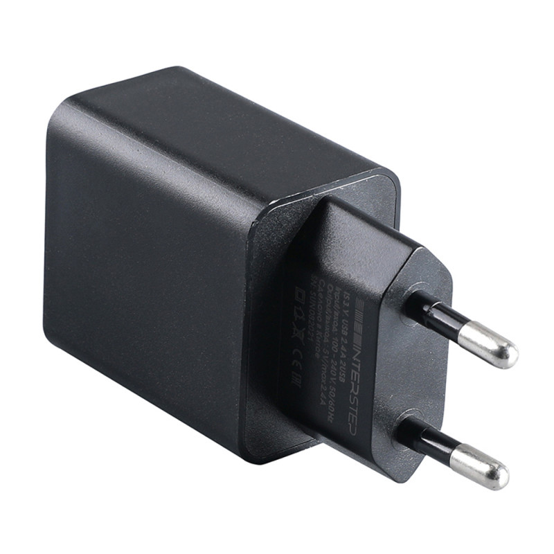 Adaptateur secteur prise double pour cordon de chargement USB Adaptateur secteur prise double pour cordon de chargement USB