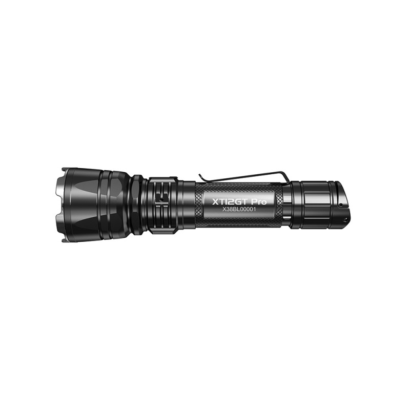 Lampe tactique rechargeable XT12GT PRO – 1600 lumens – portée 850 m – USB-C Lampe tactique rechargeable XT12GT PRO – 1600 lumens – portée 850 m – USB-C