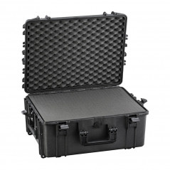 Valise de transport étanche MAX540H245S Noir – 53 L, IP67, mousse prédécoupée