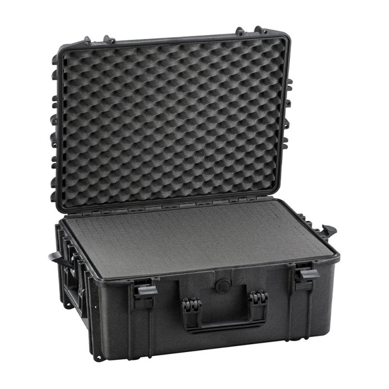 Valise de transport étanche MAX540H245S Noir – 53 L, IP67, mousse prédécoupée